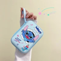 Anime Disney Storage Bag Cartoon Lilo&Stitch ID Card Earphone Zero Bags Cute Storage Bag Kids Coin Purse Data Cable Storage Box 5