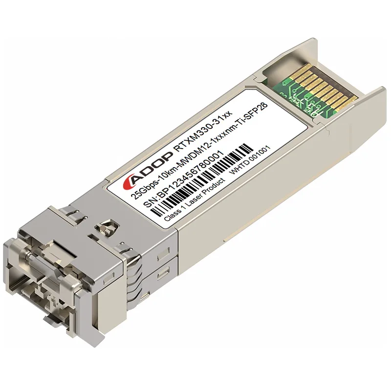 ADOP for Cisco CWDM-SFP25G-1270-30 Compatible 25G 1270nm CWDM SFP28 30km DOM Duplex LC SMF Optical Transceiver Module For Transm acd sfp plus wdm1330 1270 40 sfp wdm 10g lc tx rx 1330 1270nm 40km