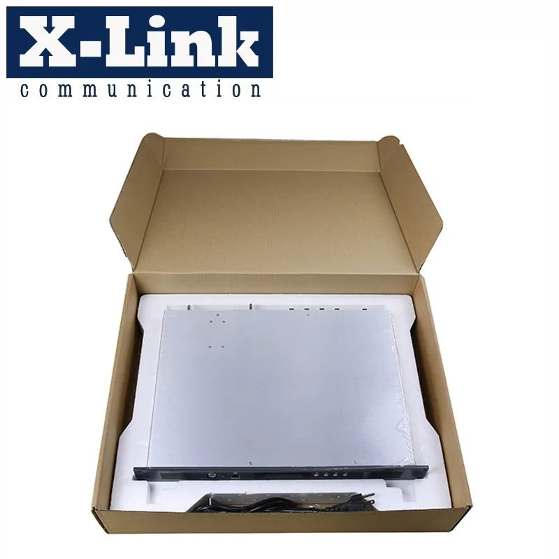 1550nm WDM EDFA 8 16 32 port 19dBmW~23dBm Fiber Optical Amplifier CATV GPON EYDFA