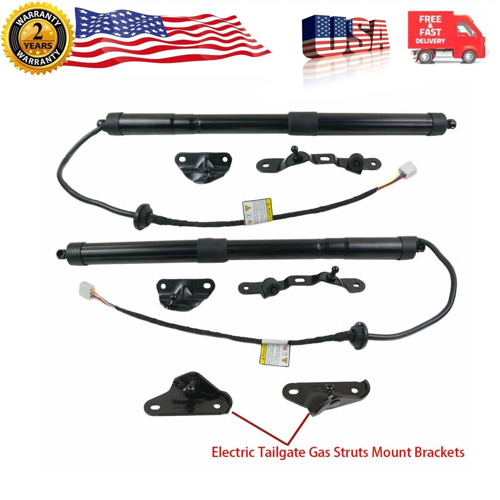 AP01 Pair Driver Power Liftgate Actuator for Toyota RAV4 Electric Tailgate Gas Strut PBD004