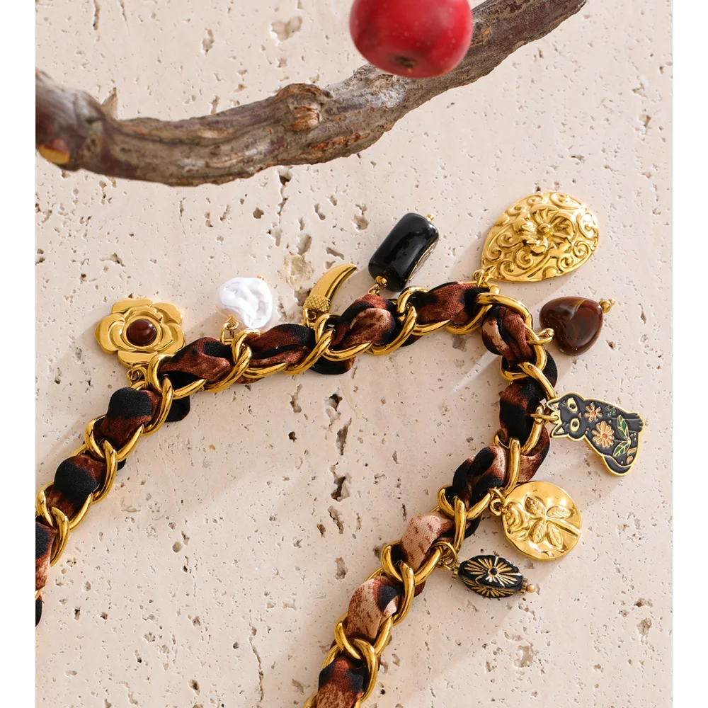 Yhpup Handmade Statement Necklace