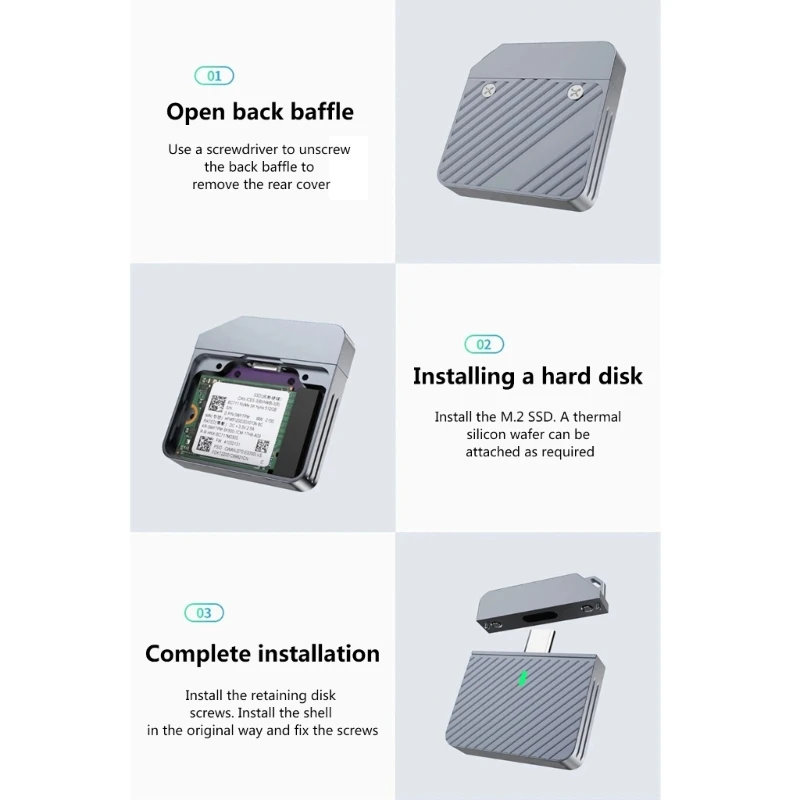 

Универсальный твердотельный накопитель Y1UB типа C M.2 превратит запасной диск в портативное решение для любого устройства