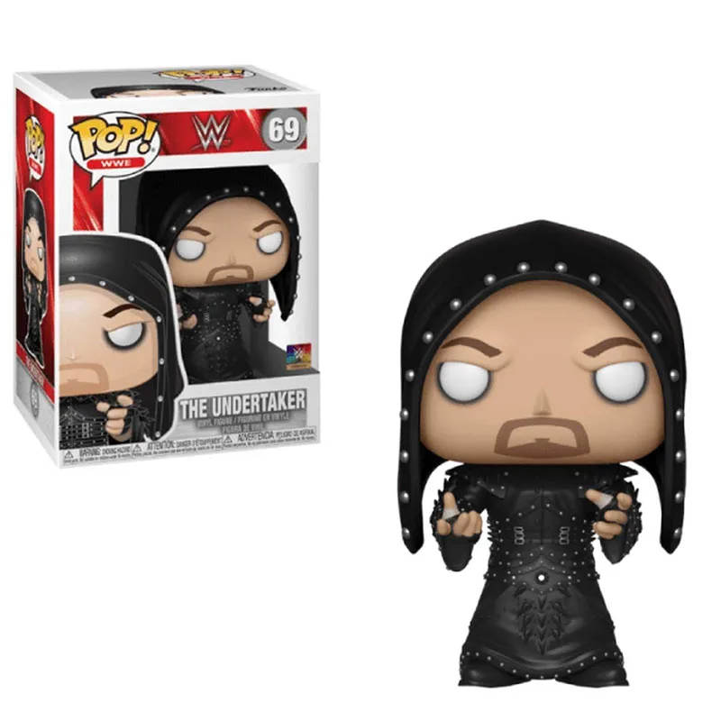 thumbnail image 1 of Funko Pop WWE UNDERTAKER #08 #69 THE FIEND BABY WYATT 77# JOHN CENA 59 AJ LEE 12 ROMAN 23 Figuras de acción Muñecas coleccionables Juguete, 1 of 5