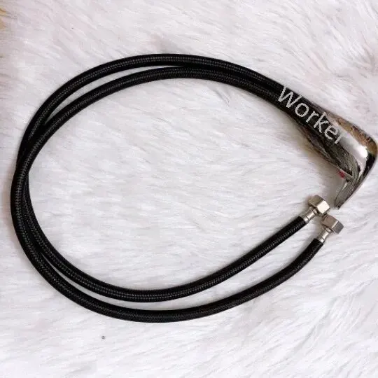 80 black tube faucet