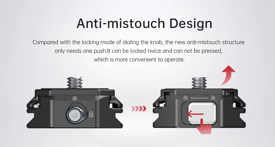 F38 Multi-Hole Quick Release System Plate Universal DSLR Camera Gimbal Arca Swis