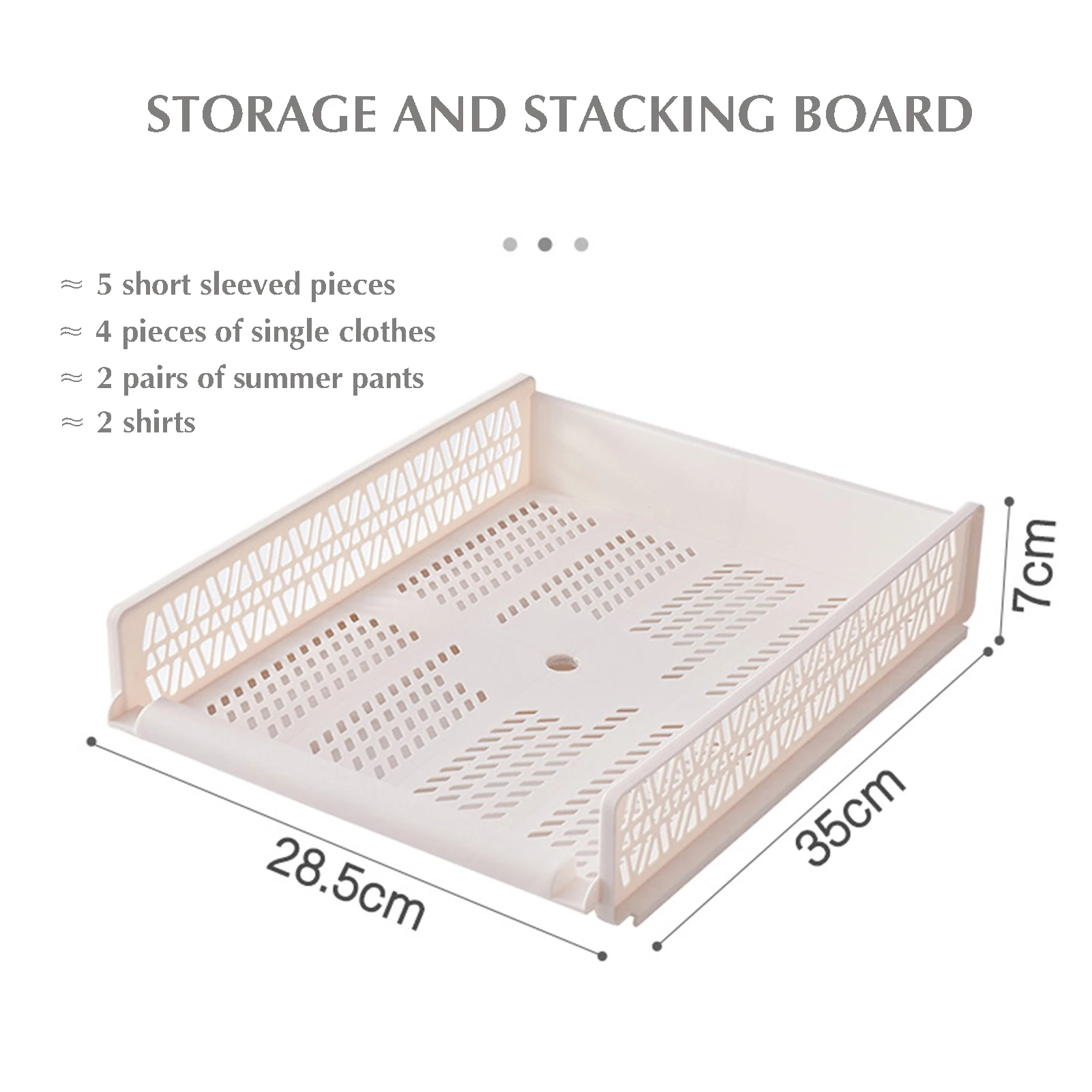 Divider Box Drawer Organizer Durable Folding Helper Tool for Kid and Adult to Fold Clothes AC-Hot Sale 6