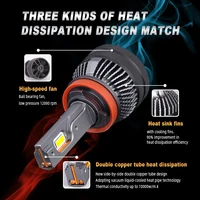 DAWN KNIGHT K5C 24V H7 H4 H1 LED Truck Light Bulb H11 4300K 6000K 110W 24V Led Headlight Lamp for Truck 2PCS - Image 4