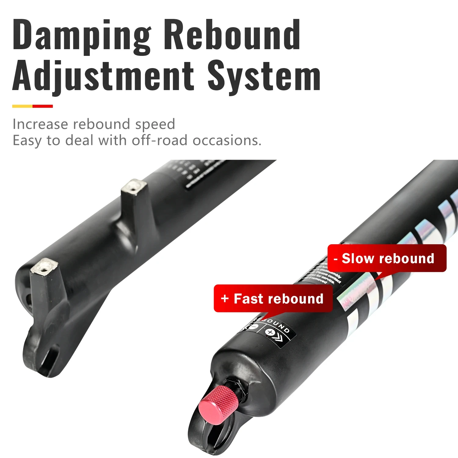 NanLio Mountain Bike Suspension Fork X7 PRO Damping Rebound