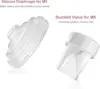 Duckbill Valves Silicone Diaphragm Compatible with Momcozy M5 Breast Pump, Replacement Pump Parts Accessories Compatible for M5 4