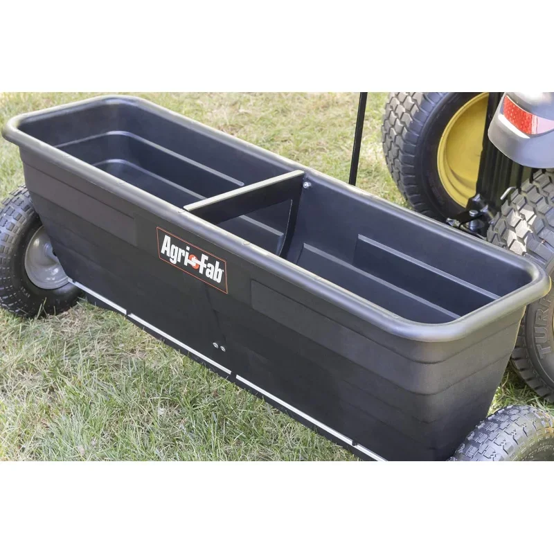 Polypropylene 45-0288 175-Pound Max Tow Behind Drop Spreader Black 42 Inch