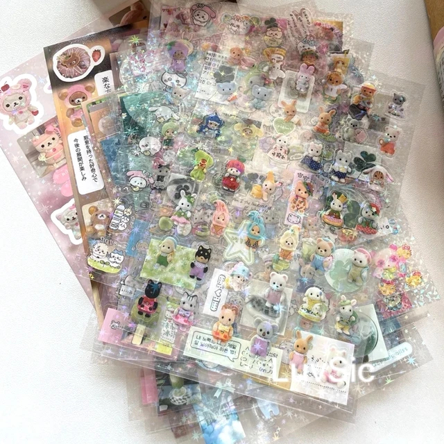Y2K Cute Glitter Sticker Set 3