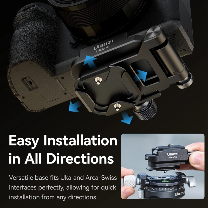 Gimbal Caméra 3 Axes Stabilisateur Smartphone Noir