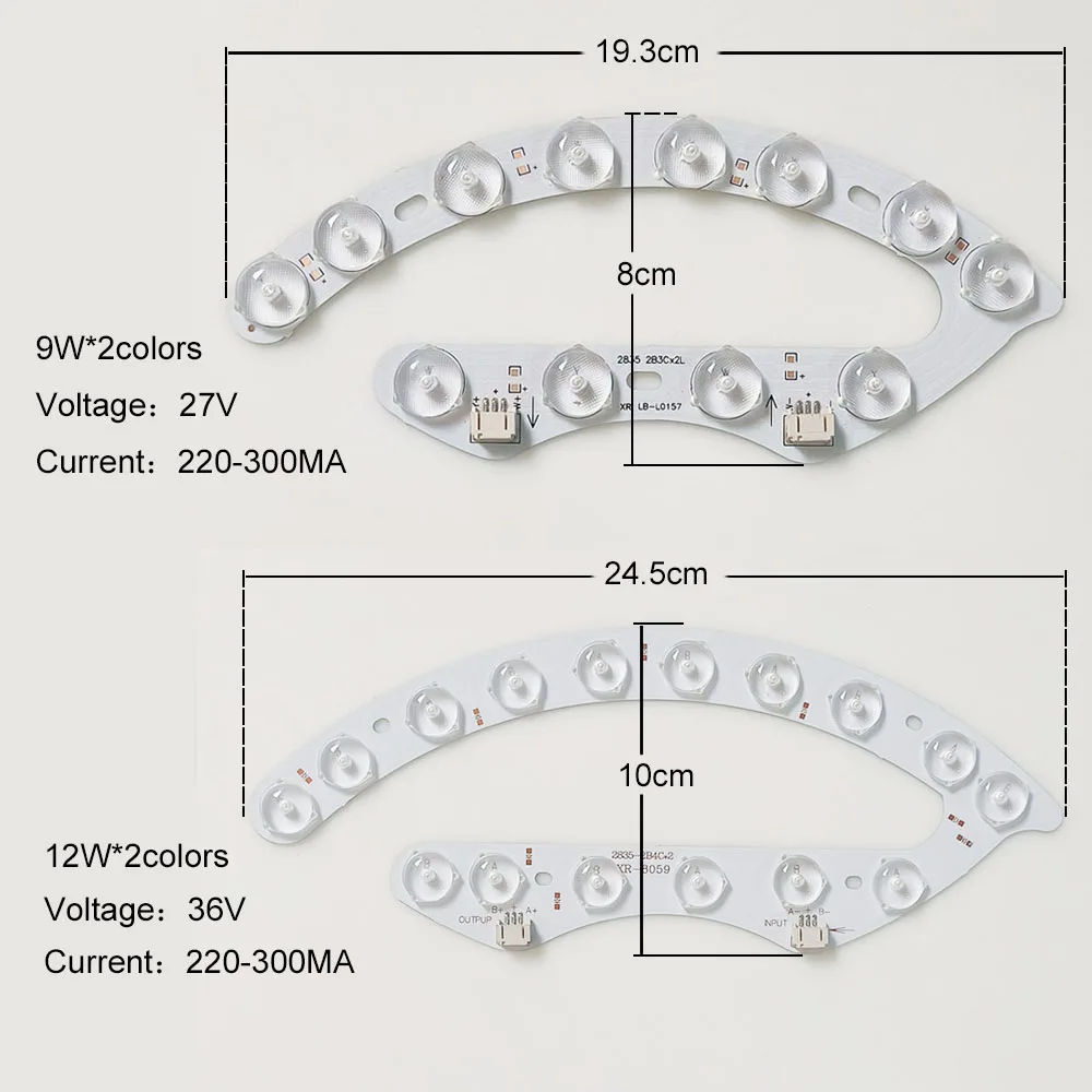 Led Module Lights Horseshoe plate three colors Led Lamp 220V Ceiling Lights Round Board Indoor For Room Ceiling Lamp Replacement led light led modules led module led ceiling lamp