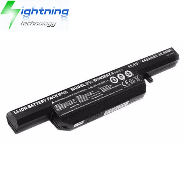 High-quality laptop battery for Clevo laptops with 4400mAh capacity and 2-year warranty