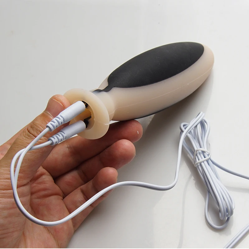 Electro Shock Anal Butt Plug BDSM Toys Electric Sex Cock Ring Electrostimulation Electrostimulator E stim Estim Stimulation