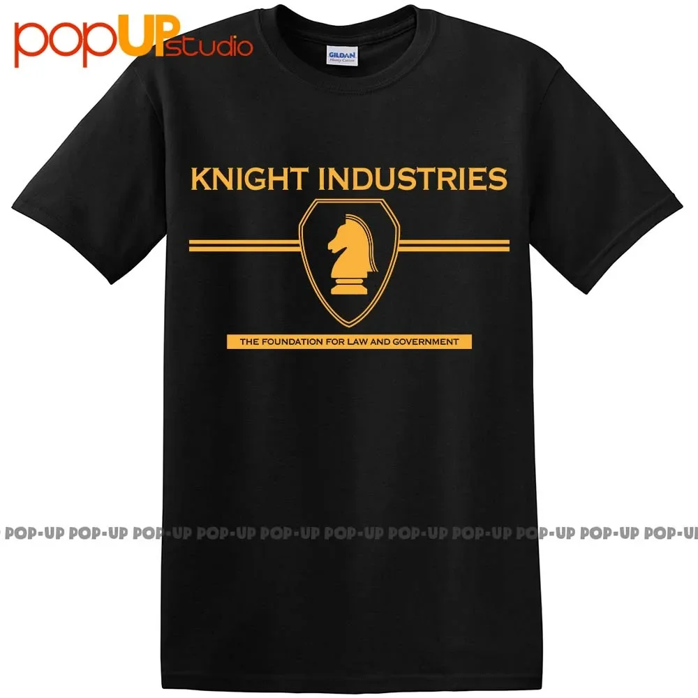 T-Shirt Knight Industries Knight-Rider Anni '80 Tv Show