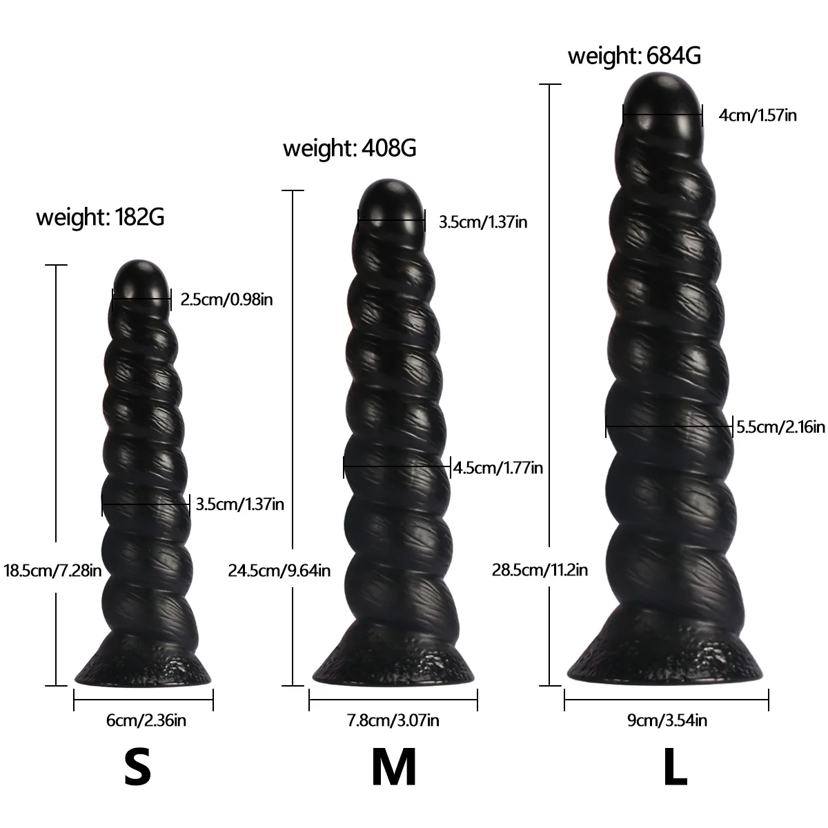 Black Unicorn Anal Plug Ribbed Dildo Sexy Adult Female Thread Butt Plug Gode Deeldo Buttplog Sex Toys for Women Male Masturbator