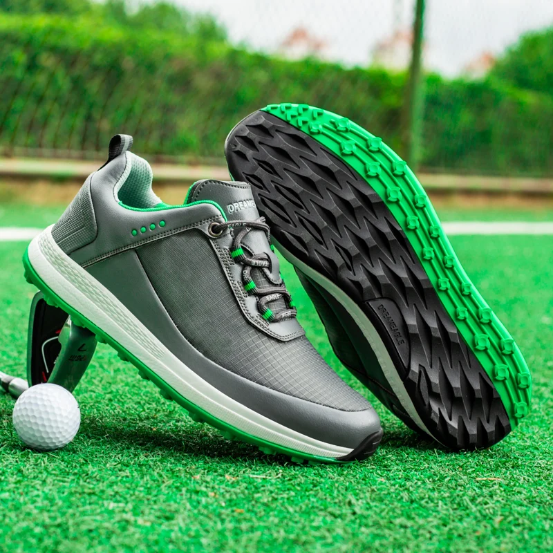 Golf Shoes Men's Classic Professional Golf Shoes Outdoor Training Golf Shoes Men's Casual Sports Shoes Size 39-45