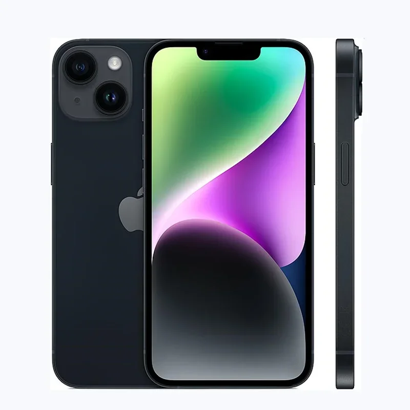 Apple iPhone 14 Cellphone Unlocked 128GB 256 ROM 6GB RAM Dual eSIM 6.1" Original Super Retina OLED Face ID NFC A15 5G Phone