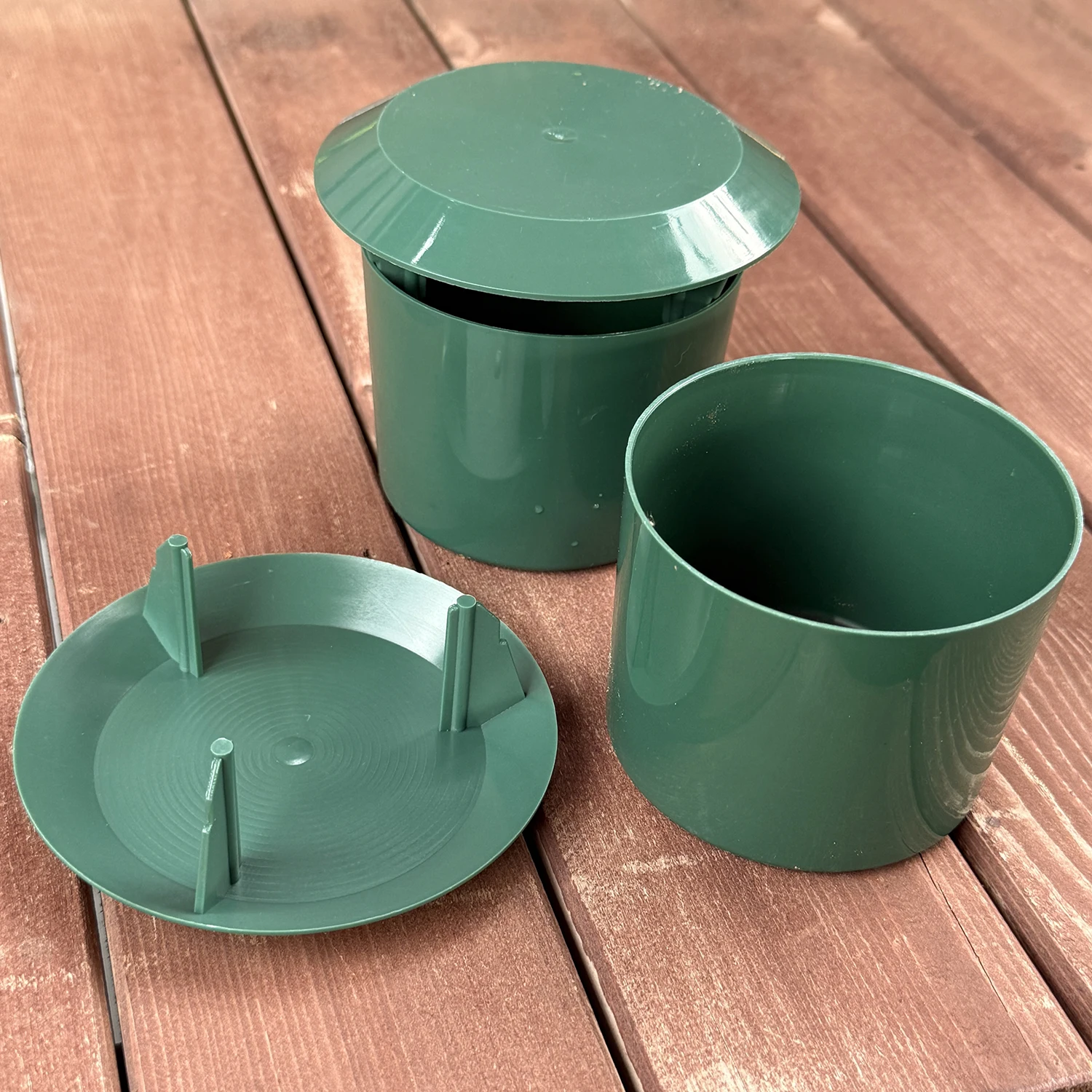 1-12pcs Eco-friendly Slug House Garden Pests Snail Beer Trap Farm Vegetable Protector Reusable Pest Control Bait Station Tool