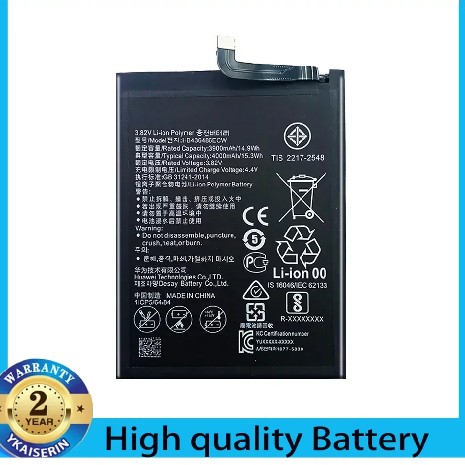 

Аккумулятор HB436486ECW для HUAWEI Mate 10/Mate10 Pro/P20 Pro AL00 L09 L29 TL00/Mate 20/Mate20 pro/Honor V20 honorV20 /Mate X MateX