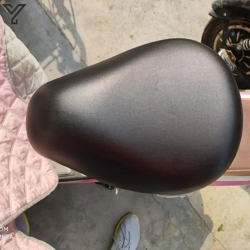 Electric Vehicle Seat Cushion Rain Cover Bicycle Seat Cover Sun Protection Waterproof Wear-resistant Double-sided Leather