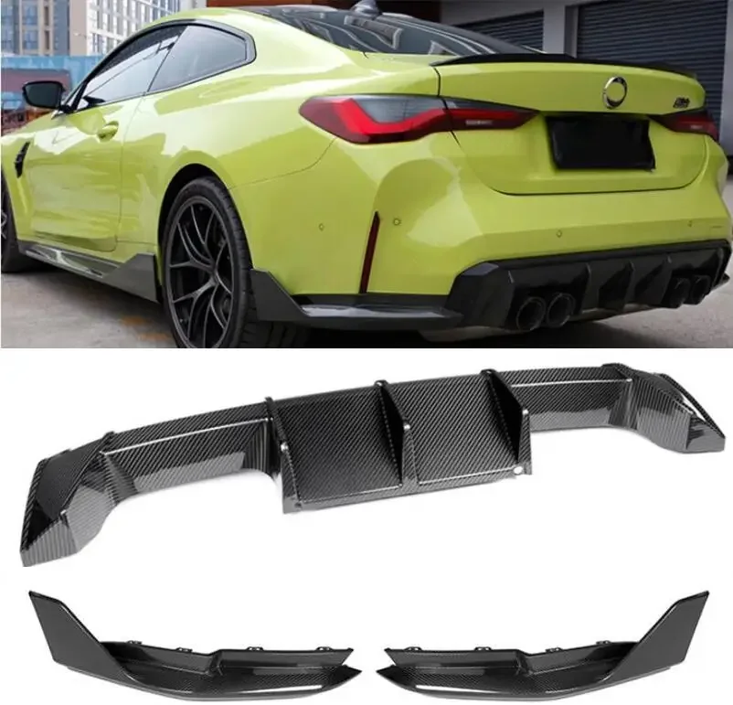 

Диффузор для заднего бампера BMW M3 M4 G80 G82 G83 2021 2022 2023