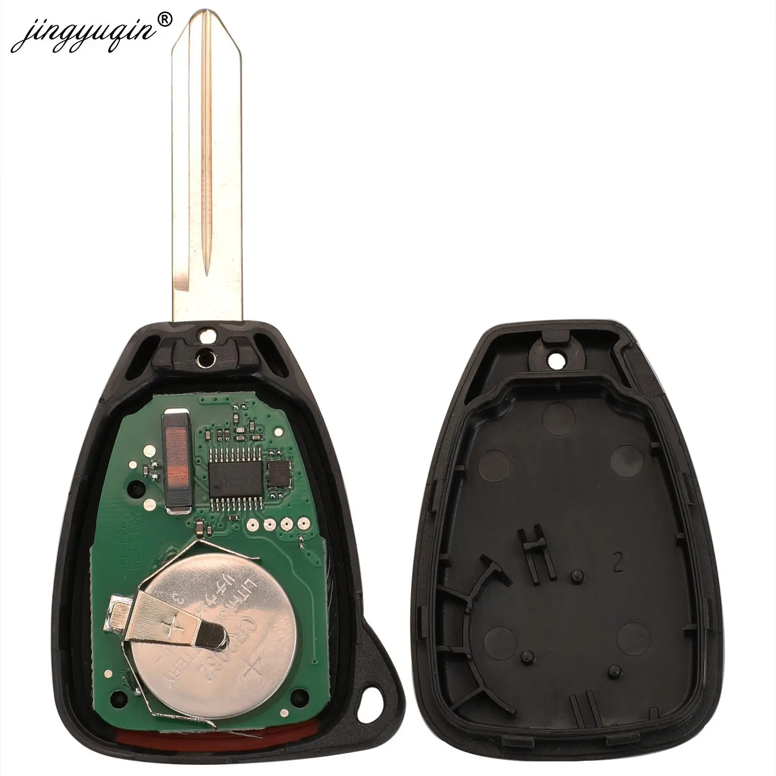 Remote Car key 315/433mhz 3/4 Button For Dodge Chrysler Jeep Dakota Durango Charger 300 Aspen Grand Cherokee