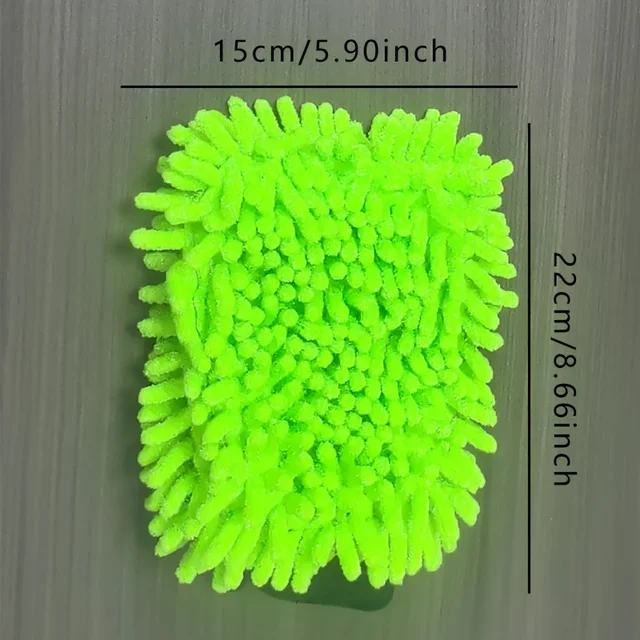 Electric Bicycle Car cleaning microfiber, 1/2-piece set scratch free and lint free, high-quality lint microfiber car wash gloves 2