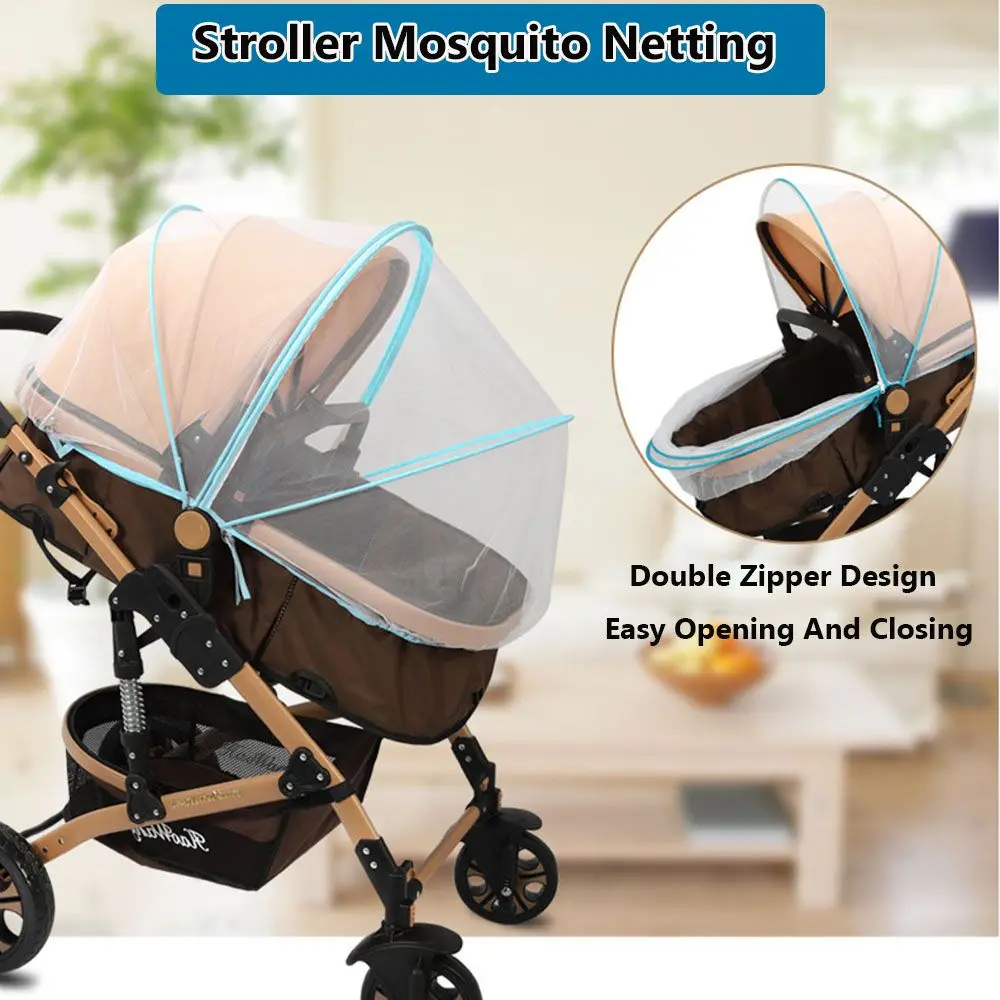 Polyester Mosquito Net for Baby Strollers and Beds