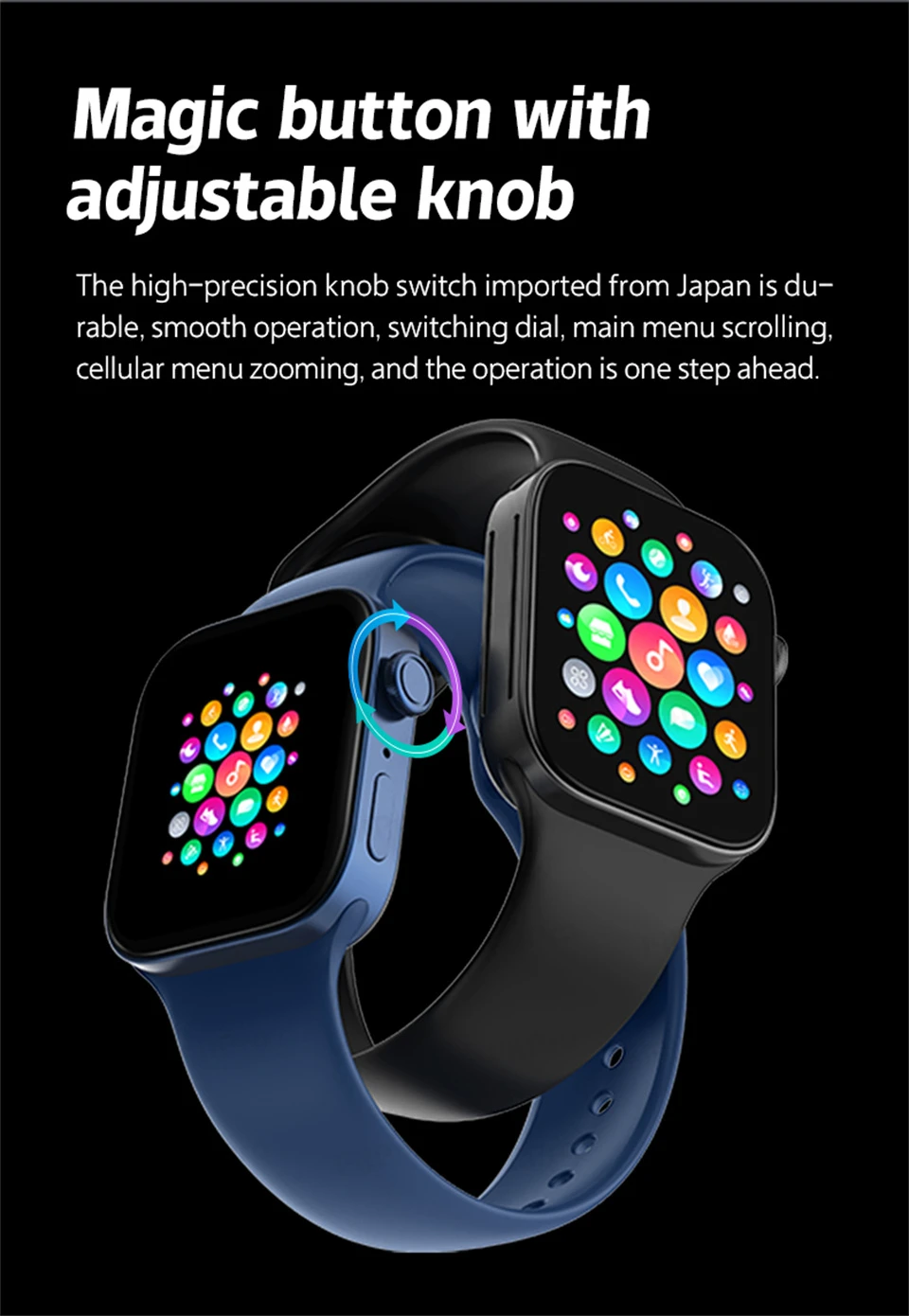 New T500+Max Smart Watch 7 Series Bluetooth Calling Exercise Reminder Smartwatch for Android and