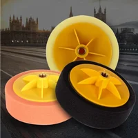 6 Inch Waxing Sponge Restore Coarse, Medium And Fine Screw Polishing Disk Car Beauty Mirror Repair Sponge Wheel M14 Disk 2