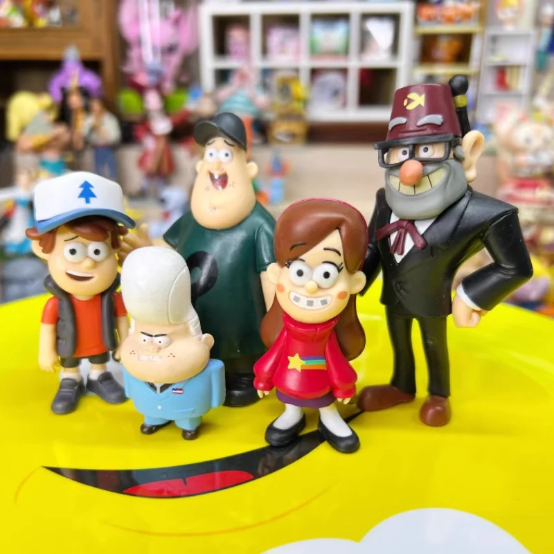 34pcssetOriginalDisneyClassicToyGravityFallsDipperStanMabel