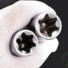 78mm Deep Torx Star Wrench Socket Head 1/2" Drive Rustproof E-type Socket Female External Star Socket Set E4-E24 Torque Socket 3