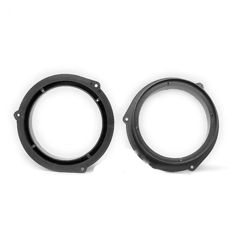 6.5" Speaker mounting spacer rings Mounts Adapter Spacer Horn Pad Audio Modification Bracket for Audi A4 Q3 Q5 C7 Rear Door