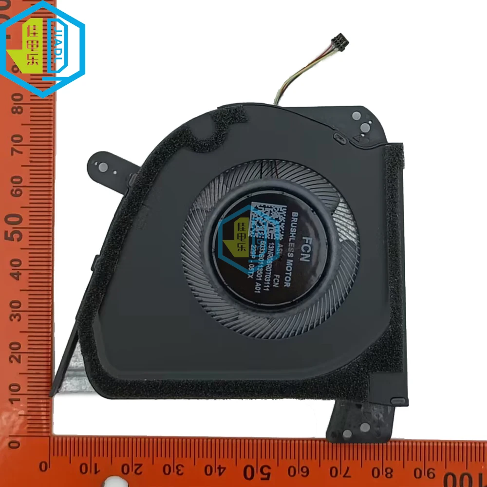 Notebook Placa Gráficacpu Gpu Ventilador de Refrigeração para Asus Rog Zephyrus M16 Gu603 ze Gu603zx Gu603zm Gu603zw 13nr08r0t03111 02111 Fãs - Imagem 2