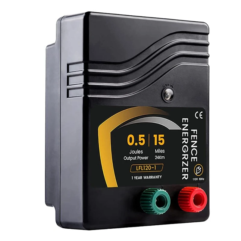 

Электрическое зарядное устройство для забора, высокомощный Электрический забор с низким сопротивлением, вилка стандарта США