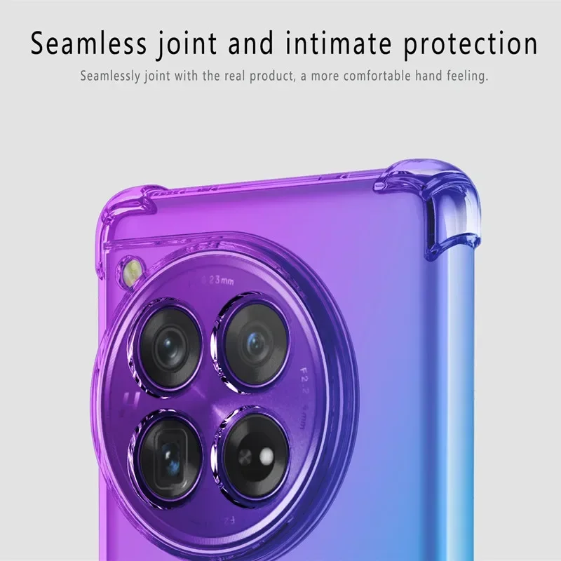 Gradient Shockproof Protective TPU Phone Case Cover