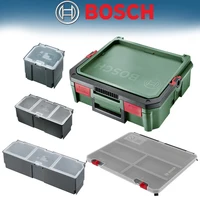 BOSCH 1600A016CT Single SystemBox - size S Multifunctional High-capacity DIY Storage Stackable Handheld ToolBox 1