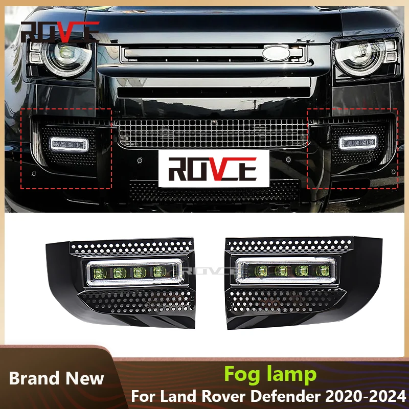 

Светодиодные противотуманные фары для Land Rover Defender 110 2020-2024