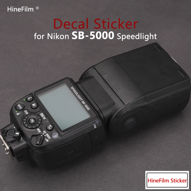 Sb5000 Flash Pellicola Di Copertura Antigraffio Per Nikon Sb-5000 Fotocamera Flash Speedlight Premium Decal Skin Protector Sticker