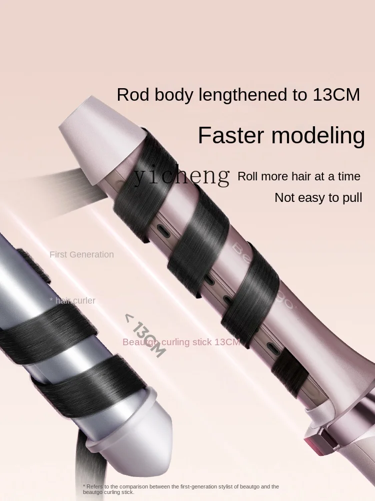 ZK Hair Curler Large Volume Female Big Wave Anion Does Not Hurt Hair Long-Lasting Shaping Electric Hair Curler 5