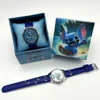 Cartoon Stitch  Box Watch Pointer Quartz Children Box Gift Watch Girls Kawaii Stitch Box Cute Girly Heart Watch Birthday Gift 4