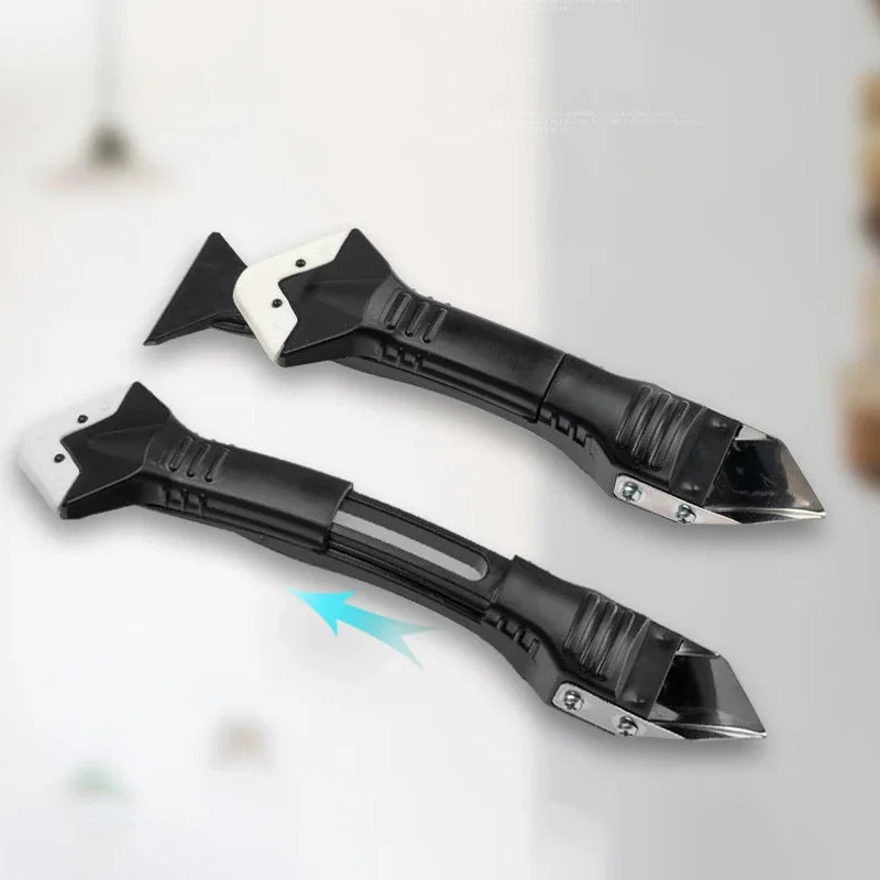 5in1 Silicone Scraper Sealant Smooth Remover Tool Set Caulking Finisher Smooth Grout Kit Decoration Seam Tools Scraper Grout Kit 5