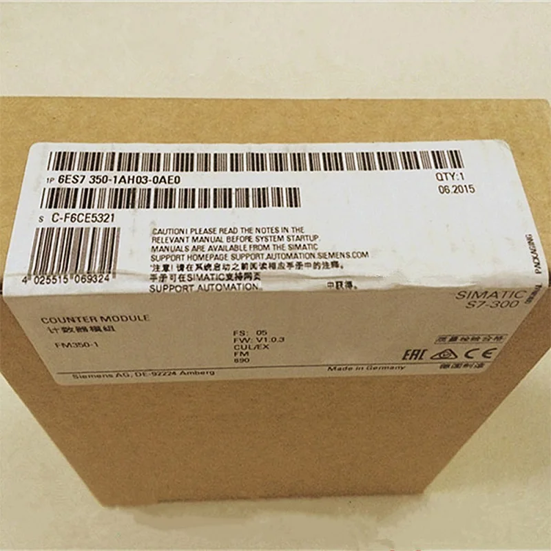 

Brand New in Box Sealed For Siemens 6ES7 350-1AH03-0AE0 Control Module 6ES7350-1AH03-0AE0