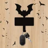 Cute Metal Bat Key Holder Decor - Versatile Key Hooks Rack for Hanging Keys, Dog Leash, Wallet, Belt, and More 4