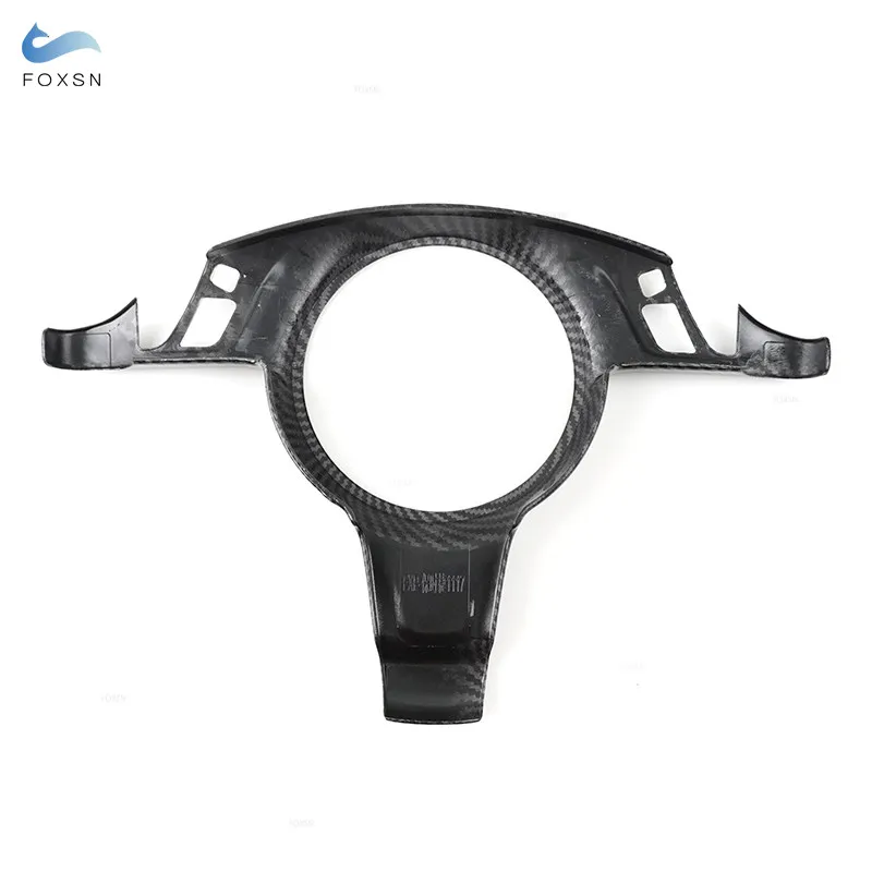Car-styling Steering Wheel Panel Frame Cover Trim Porsche Cayenne 2011- Panamera 2010- steering wheel cover