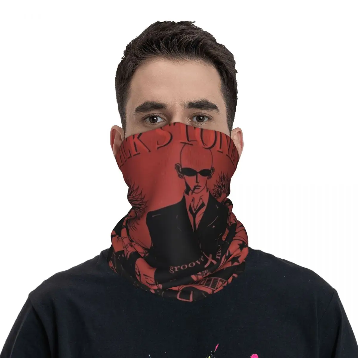 

Nana The Black Stones Bandana Neck Gaiter Printed Magic Scarf Multifunctional Face Mask Riding Neck Cover Men Women Adult Winter
