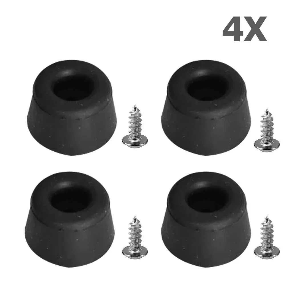 4Pcs Caravans Herd Waschbecken Glas Abdeckung Gummi Auswirkungen Stopper Für Thetford Kochfeld Waschbecken Glas Deckel Gummi Bump Stop RV zubehör – Detail 1