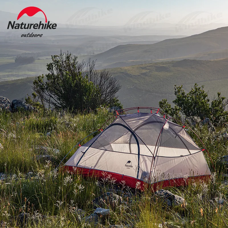 Naturehike Star River 2 Camping Tent 4 Season 1-2 Person Outdoor Hiking 20D Silicon Waterproof Double Layer Ultralight Cycling camping tent